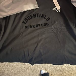Fear of god jet black edition size 2x